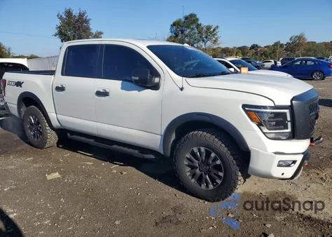 2021 Nissan Titan Sv из США, поврежденный, VIN 1N6AA1ED1MN511757